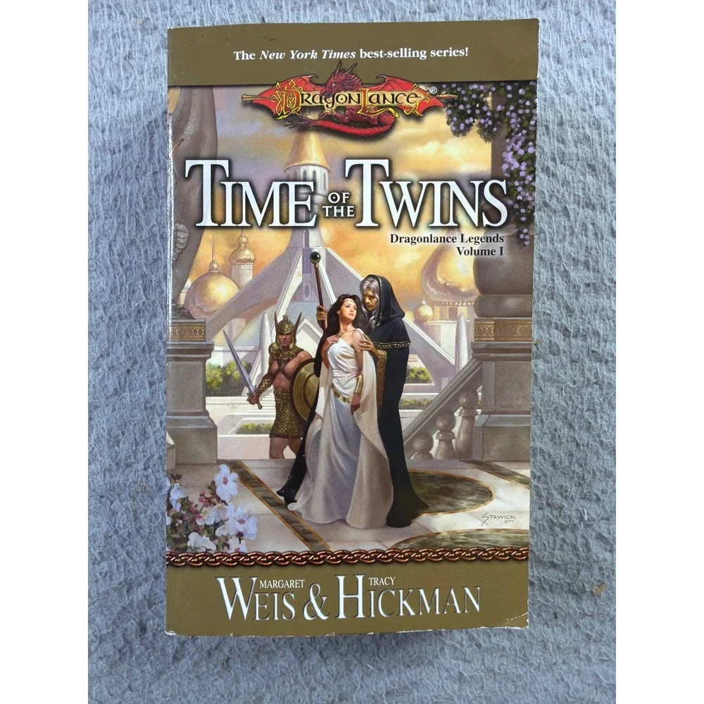 Dragonlance Legends Twins Trilogy Margaret Weis Tracy Hickman Paperback Set 1-3